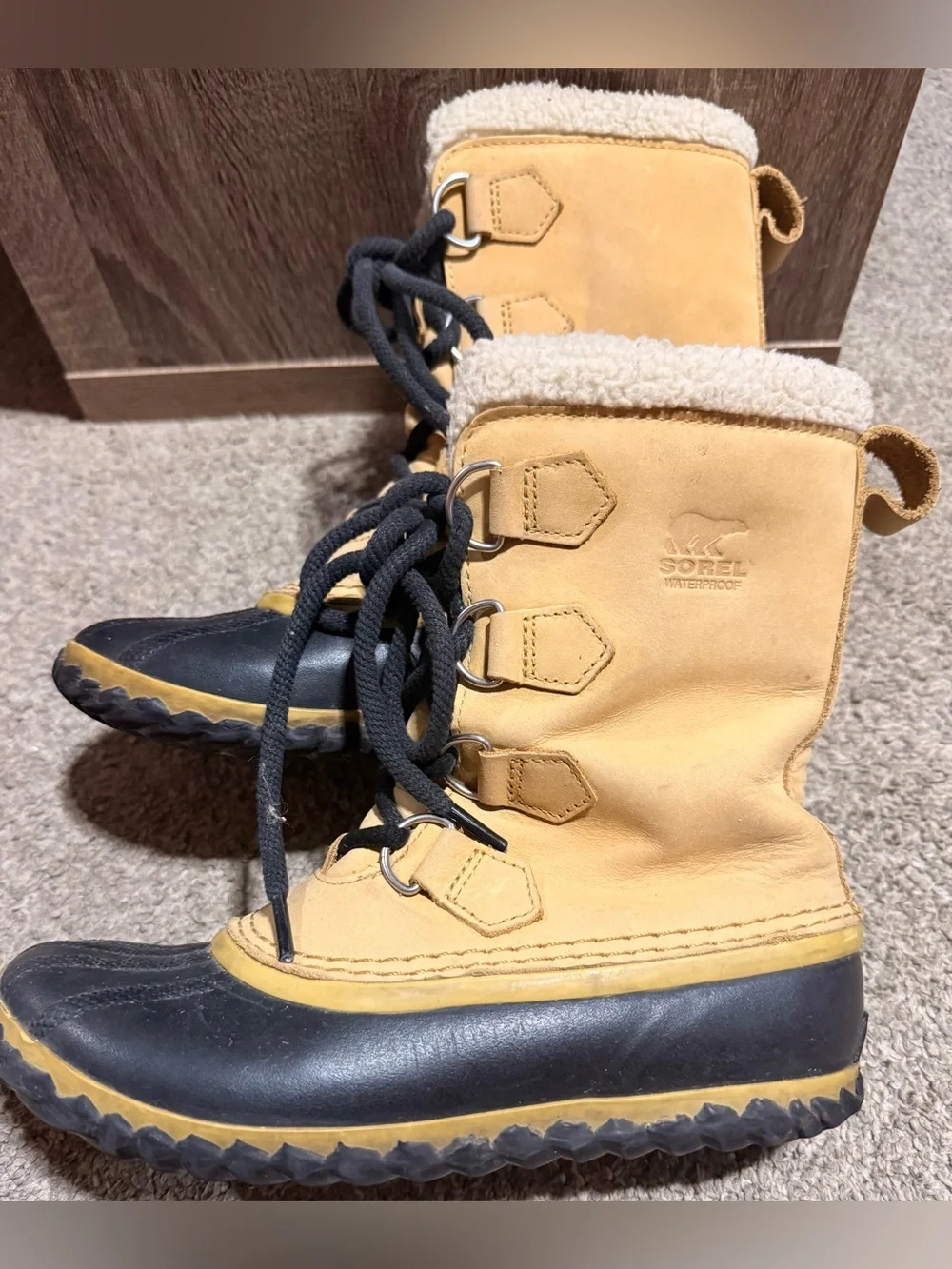 Sorel Caribou Slim Size-7 Women's Winter Boots